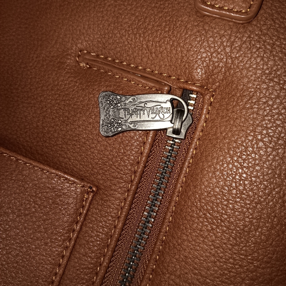 *Trinity Ranch Genuine Leather Concealed Carry Ba… - image 8